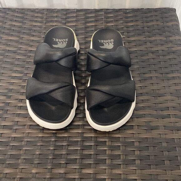 Sorel Viibe twist, slides sandals, women’s size 7.5 - Picture 1 of 5